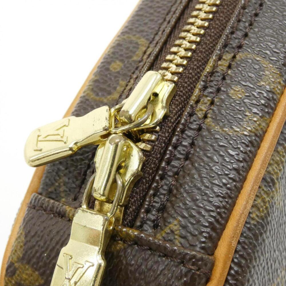 LOUIS VUITTON Brown Monogram Pochette Shoulder Bag - Picture 5 of 8